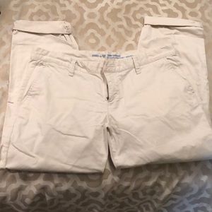 Gap skinny boyfriend khakis